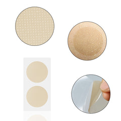 10 Pairs Men's Nipple Guard Chest Patch Anti Bump Nipple Tape Invisible Beige