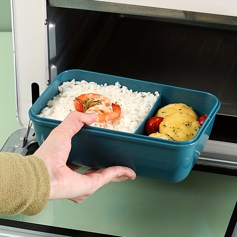 Portable 2 Layer Lunch Box with Spoon & Chopsticks