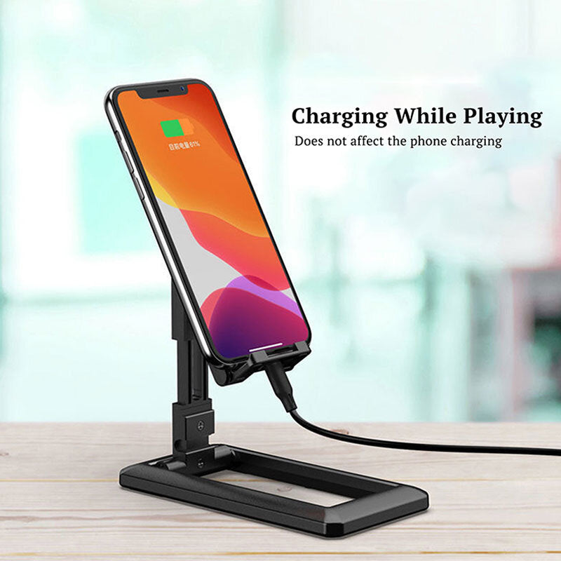 Non Slip Charging Phone Stand for Improved Desk Setup