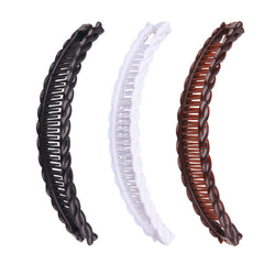 Plastic Hair Claw Banana Clip for Women Girls