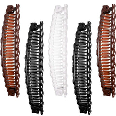 Plastic Hair Claw Banana Clip for Women Girls