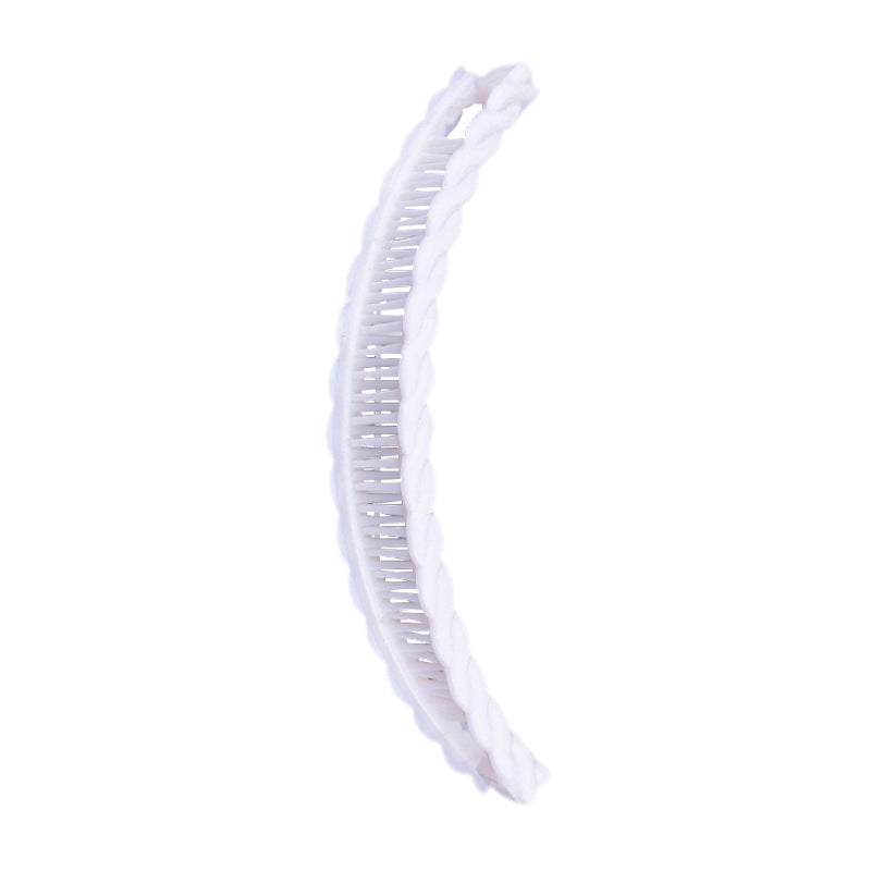 Plastic Hair Claw Banana Clip for Women Girls