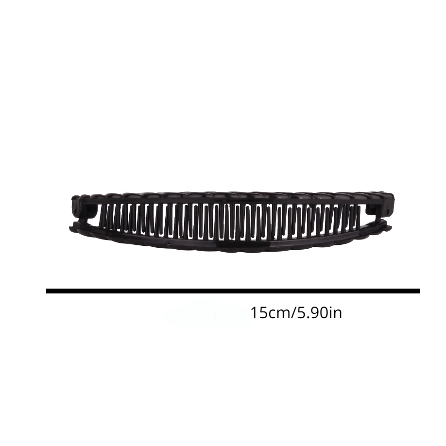 Plastic Hair Claw Banana Clip for Women Girls