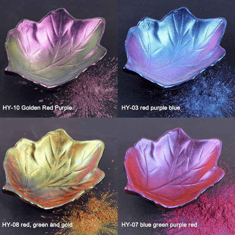 5G Chameleon Pigment Pearlescent Epoxy Resin Glitter Kit