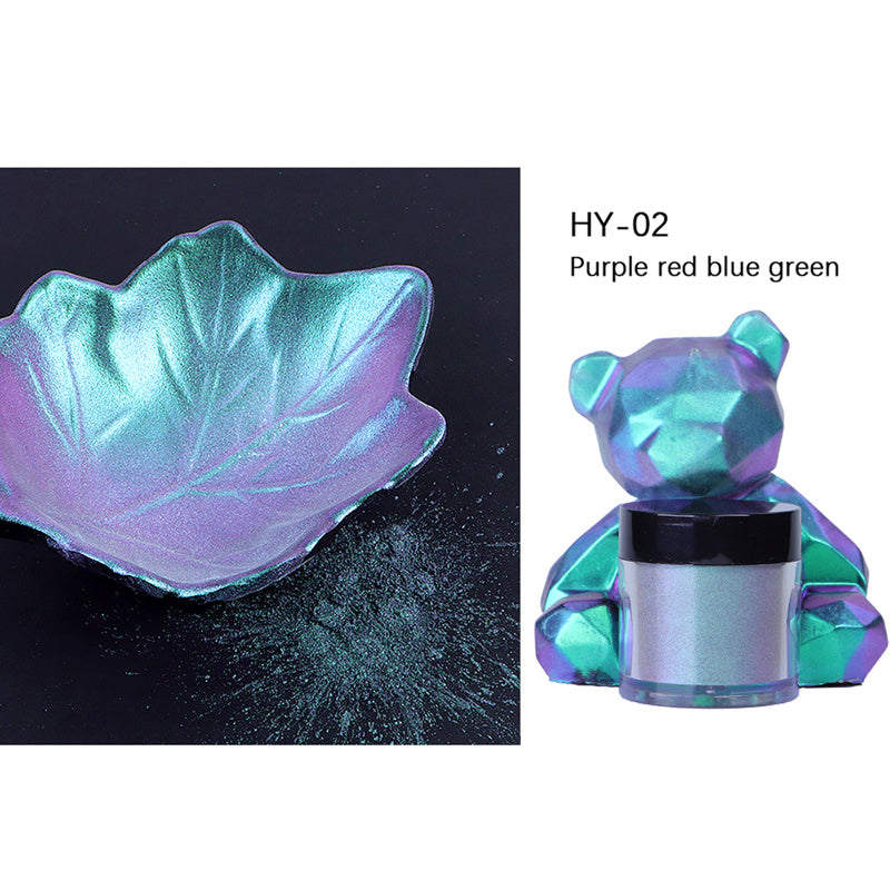 5G Chameleon Pigment Pearlescent Epoxy Resin Glitter Kit