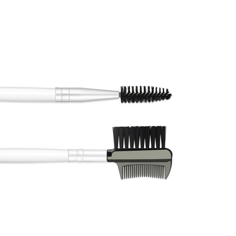 Eyelash Comb & Eyebrow Brush Dual Comb Makeup Tool for Women Girls