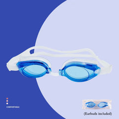 Silicone Swimming Goggles Waterproof Anti Fog UV Protection for Men & Women