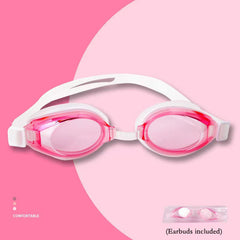 Silicone Swimming Goggles Waterproof Anti Fog UV Protection for Men & Women