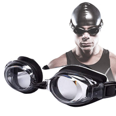 Silicone Swimming Goggles Waterproof Anti Fog UV Protection for Men & Women