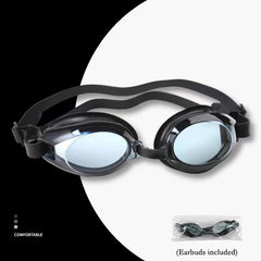 Silicone Swimming Goggles Waterproof Anti Fog UV Protection for Men & Women