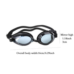 Silicone Swimming Goggles Waterproof Anti Fog UV Protection for Men & Women