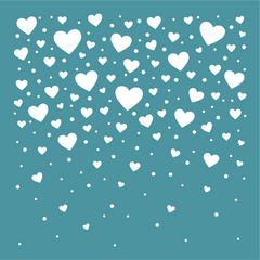 Love Of All Sizes DIY Craft Layering Stencils For Wall Painting Scrapbooking Alb