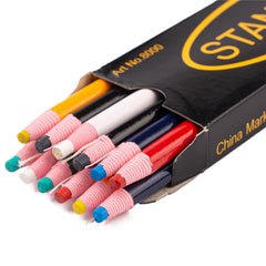 12pcs Tailors Chalk Pencils Water Soluble Sewing Mark Pencils