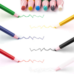 12pcs Tailors Chalk Pencils Water Soluble Sewing Mark Pencils