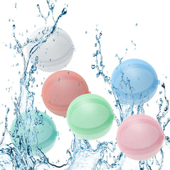 Water Polo Pool Toy: Reusable, Automatic Sealing, Water Fight Fun