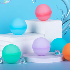 Water Polo Pool Toy: Reusable, Automatic Sealing, Water Fight Fun