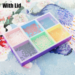 DIY Diamond Painting Tray Set Beads Storage Box Accessories Tools Plate