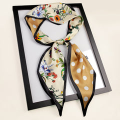 Skinny Scarf Twilly Scarf Long Neck Tie Women Hair Ribbon