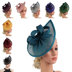 Faux Feather Mesh Headband Women's Hair Accessories