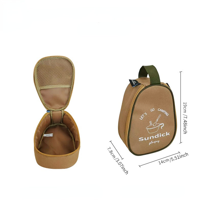Durable Outdoor Cutlery Storage Bag for Camping and BBQ