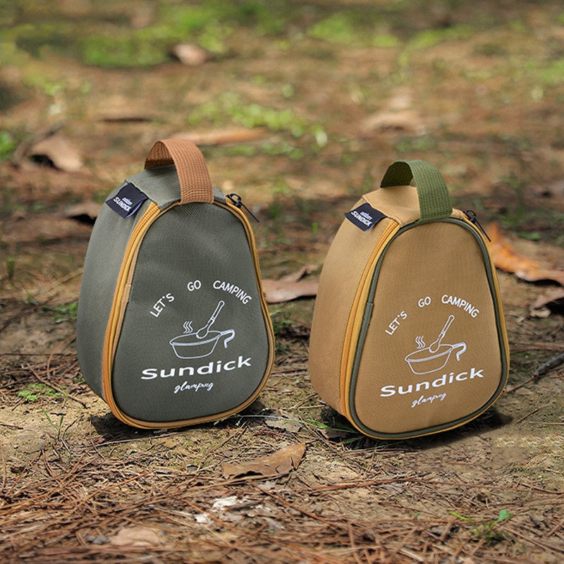 Durable Outdoor Cutlery Storage Bag for Camping and BBQ