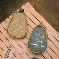 Durable Outdoor Cutlery Storage Bag for Camping and BBQ