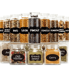 60pcs Waterproof Chalkboard Label Sticker for Kitchen & Spices