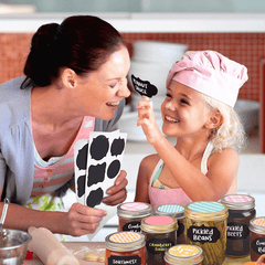 60pcs Waterproof Chalkboard Label Sticker for Kitchen & Spices