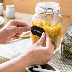 60pcs Waterproof Chalkboard Label Sticker for Kitchen & Spices
