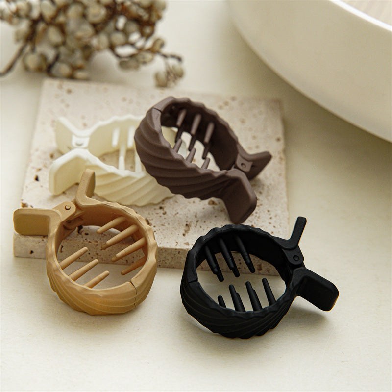 Frosted High Ponytail Hair Clip