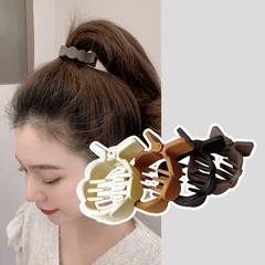 Frosted High Ponytail Hair Clip