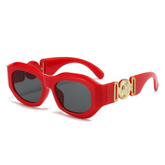 Jelly Frame Sunglasses UV400 Mod Metal Temple Props Glasses