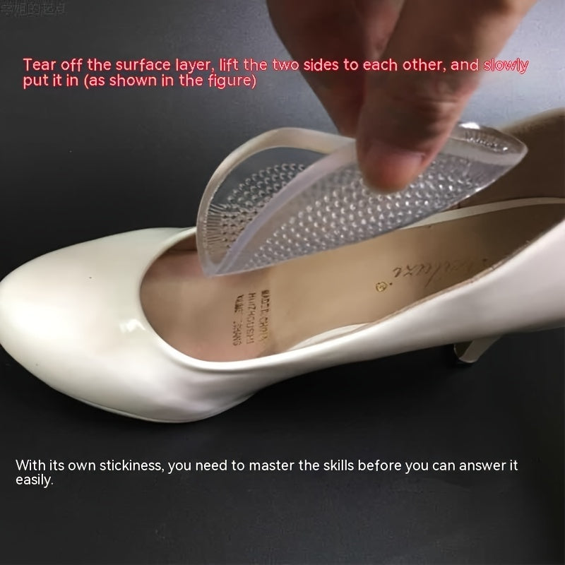 Anti-slip Breathable Thickened Forefoot Insoles for High Heels