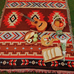 Outdoor Blanket Classic Vintage for Camping Picnics