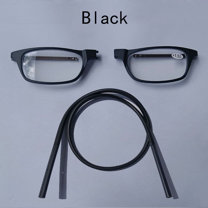 Adjustable Lanyard Portable Magnetic Reading Glasses for Men and Women