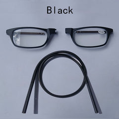Adjustable Lanyard Portable Magnetic Reading Glasses for Men and Women