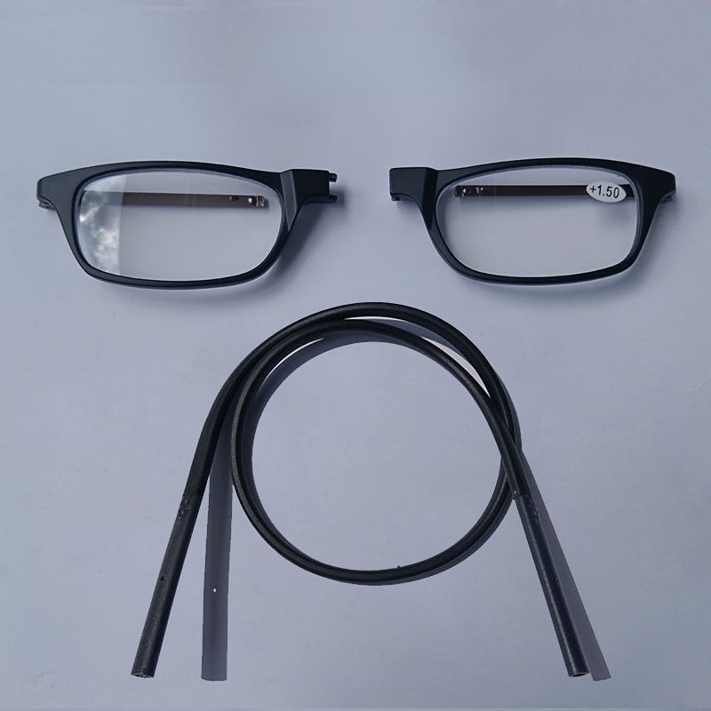 Adjustable Lanyard Portable Magnetic Reading Glasses for Men and Women