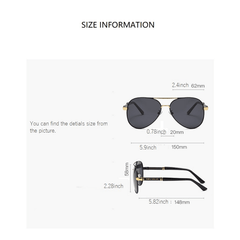 Men's Polarized Fishing Sunglasses UV Protection with Glasses Case