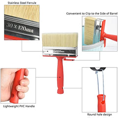 Oumuik Large Paint Brush 30 120 for Walls Doors Floors Wood Decoration