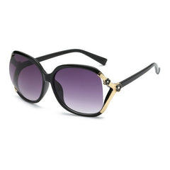 Camellia Round Sunglasses UV400 Hollow Out Glasses