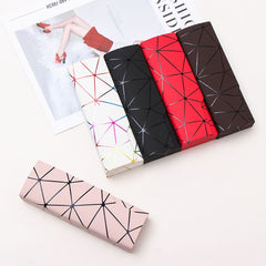 Geometric Glasses Case Sunglasses Reading Glasses Storage Box