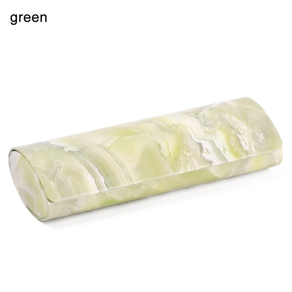 Marble Pattern Magnetic Glasses Case Waterproof PU Portable