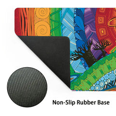Competitive Gaming Mouse Pad Anti-skid Rubber Base Waterproof Keyboard Pad