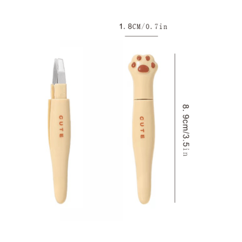 Professional Stainless Steel Tweezers for Girls