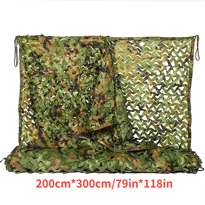 Military Camo Net 4x5m 2x3m Shade Net for Garden Car Outdoor Camping Tent