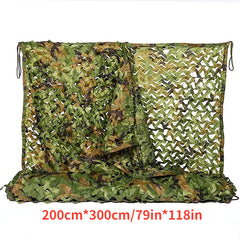 Military Camo Net 4x5m 2x3m Shade Net for Garden Car Outdoor Camping Tent