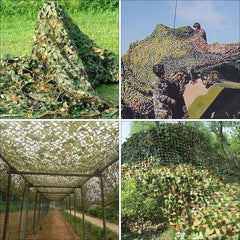 Military Camo Net 4x5m 2x3m Shade Net for Garden Car Outdoor Camping Tent