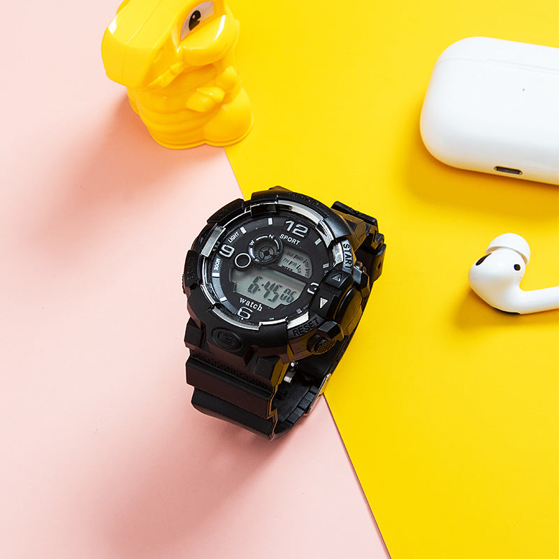 Kids Waterproof LED Watch Sports Electronic Watch