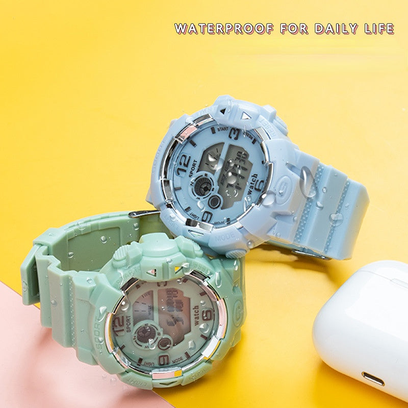 Kids Waterproof LED Watch Sports Electronic Watch