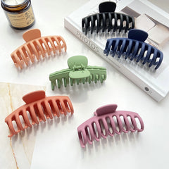 Candy Frosted Hair Clip Plastic Decorative Hair Accessories